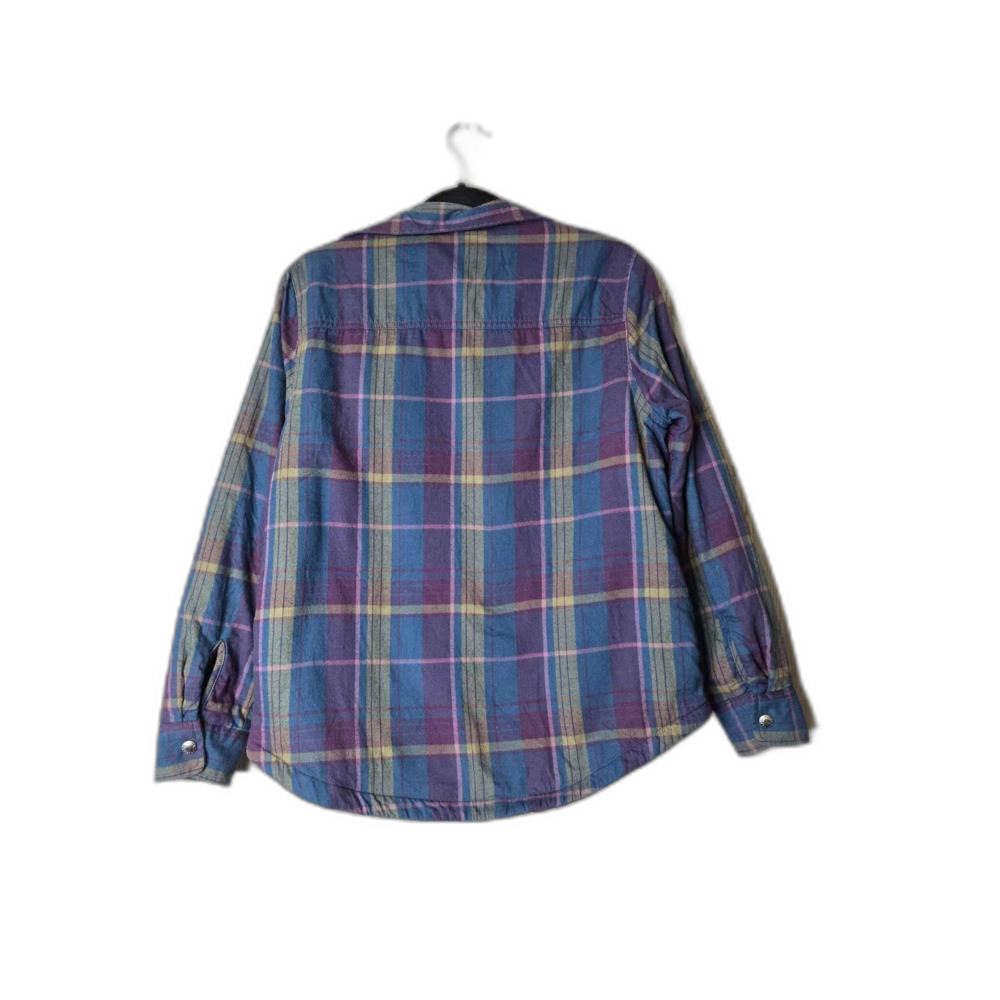 The North Face Sherpa Lined Womens Plaid Campshire Shirt M | Cozy Outdoorsy - Picture 2 of 8